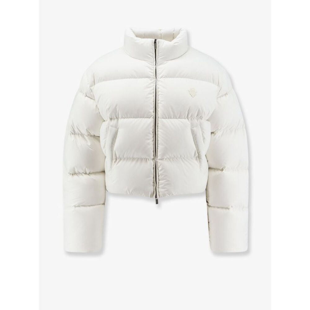 Gucci Women Crop Fit Down Jacket With Crest
